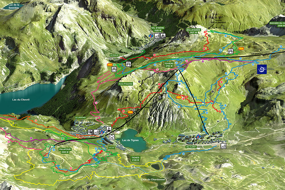 Soom bikepark Tignes Val Claret