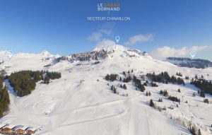 Visite virtuelle aérienne du Grand Bornand