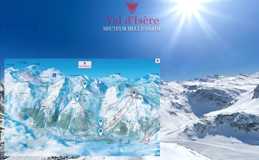 Visite virtuelle aérienne de Val D'isère