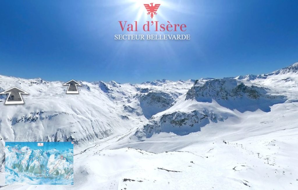 Visite virtuelle aérienne de Val D'isère